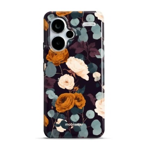 Odolný kryt na mobil Xiaomi Redmi Note 13 Pro Plus - Mobiwear Elite Pro EB25E, rezavé růže v noci