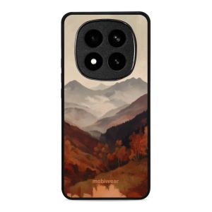 Lesklý kryt na mobil Xiaomi Redmi Note 14 Pro Plus 5G - Mobiwear Glossy GB35G, mlhavé údolí v horách