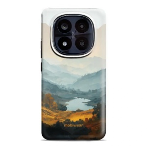 Odolný kryt na mobil Xiaomi Redmi Note 14 Pro Plus 5G - Mobiwear Elite Pro EB36E, jezero v údolí