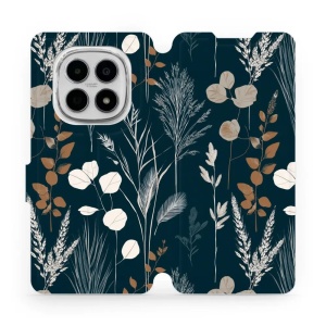 Flip pouzdro na mobil Xiaomi Redmi Note 15 4G - Mobiwear VB27S, trávy na sytě tyrkysové