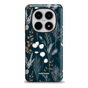 Odolný kryt na mobil Xiaomi Redmi Note 15 5G - Mobiwear Elite Pro EB27E, trávy na sytě tyrkysové