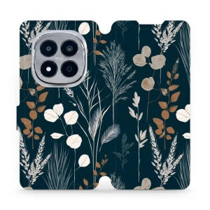 Flip pouzdro na mobil Xiaomi Redmi Note 15 Pro 4G - Mobiwear VB27S, trávy na sytě tyrkysové