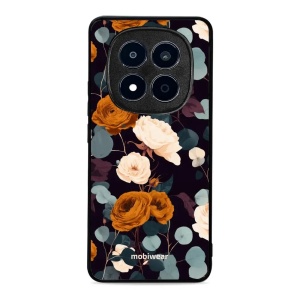 Lesklý kryt na mobil Xiaomi Redmi Note 15 Pro 5G - Mobiwear Glossy GB25G, rezavé růže v noci