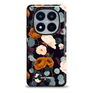 Odolný kryt na mobil Xiaomi Redmi Note 15 Pro 5G - Mobiwear Elite Pro EB25E, rezavé růže v noci