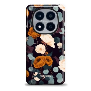 Odolný kryt na mobil Xiaomi Redmi Note 15 Pro Plus 5G - Mobiwear Elite Pro EB25E, rezavé růže v noci