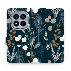 Flip pouzdro na mobil Xiaomi Redmi Note 15 Pro Plus 5G - Mobiwear VB27S, trávy na sytě tyrkysové