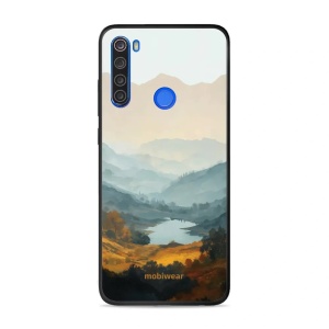 Lesklý kryt na mobil Xiaomi Redmi Note 8T - Mobiwear Glossy GB36G, jezero v údolí