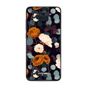 Lesklý kryt na mobil Xiaomi Redmi Note 9 - Mobiwear Glossy GB25G, rezavé růže v noci
