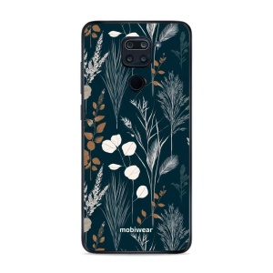 Lesklý kryt na mobil Xiaomi Redmi Note 9 - Mobiwear Glossy GB27G, trávy na sytě tyrkysové