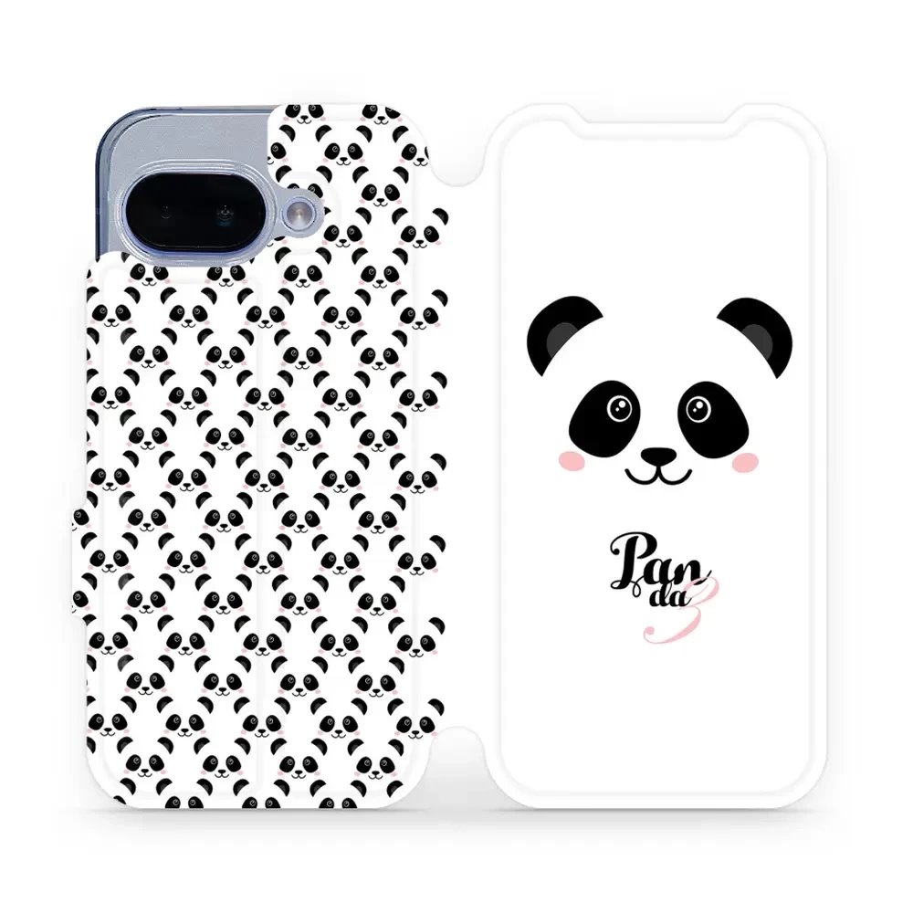 Flipové pouzdro Mobiwear - Google Pixel 9A - M030P Panda Amálka