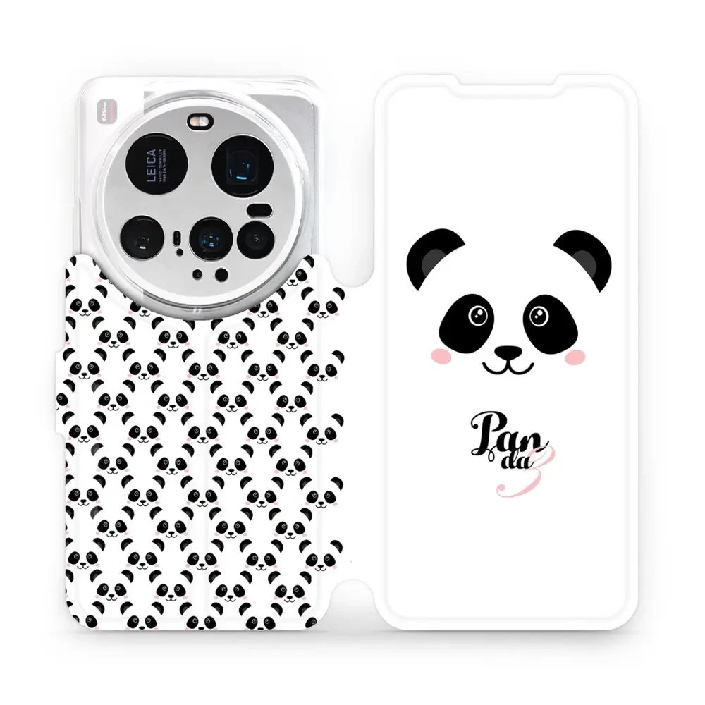 Flipové pouzdro Mobiwear - Xiaomi 15 Ultra - M030P Panda Amálka