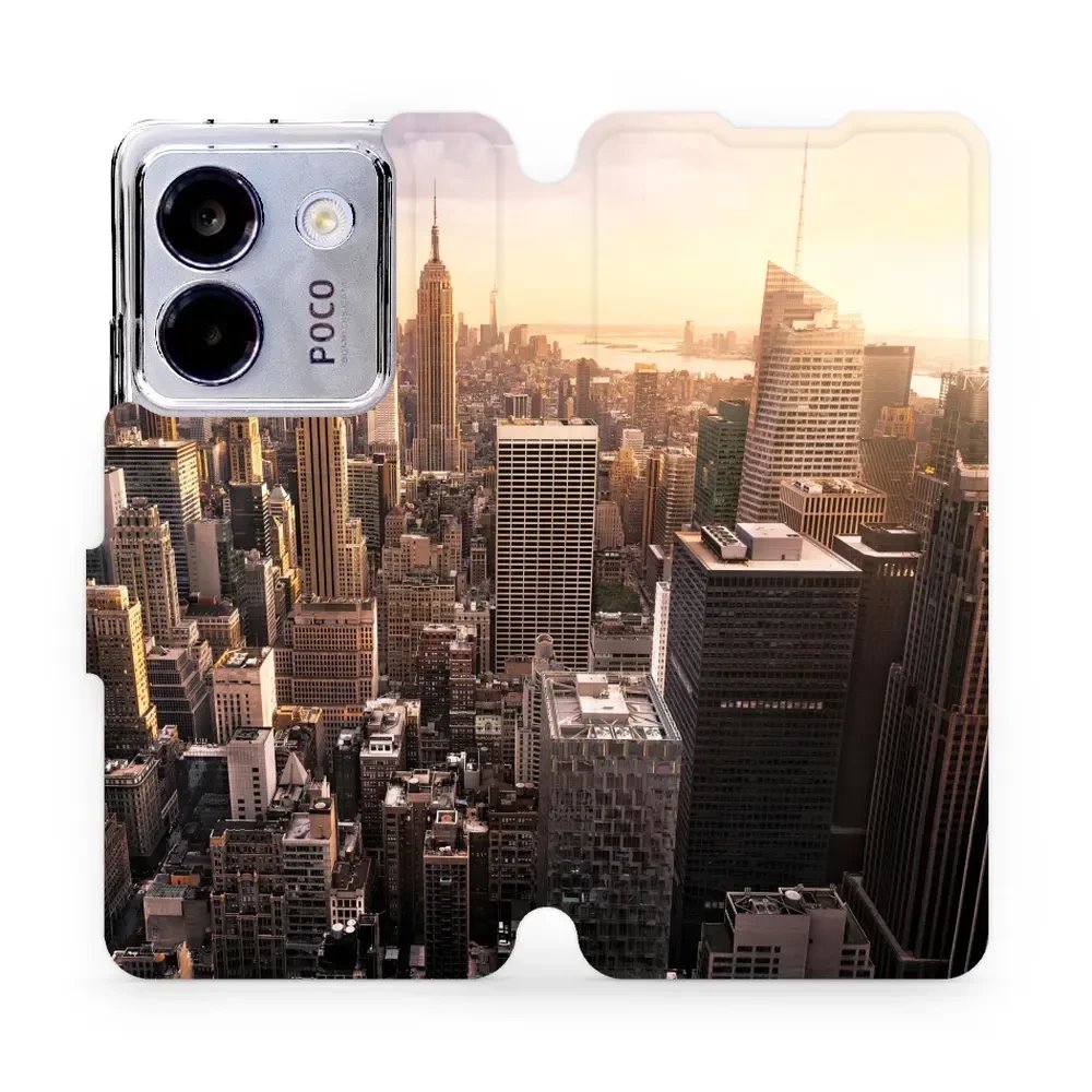Flipové pouzdro Mobiwear - Xiaomi POCO M7 Pro 5G - M138P New York