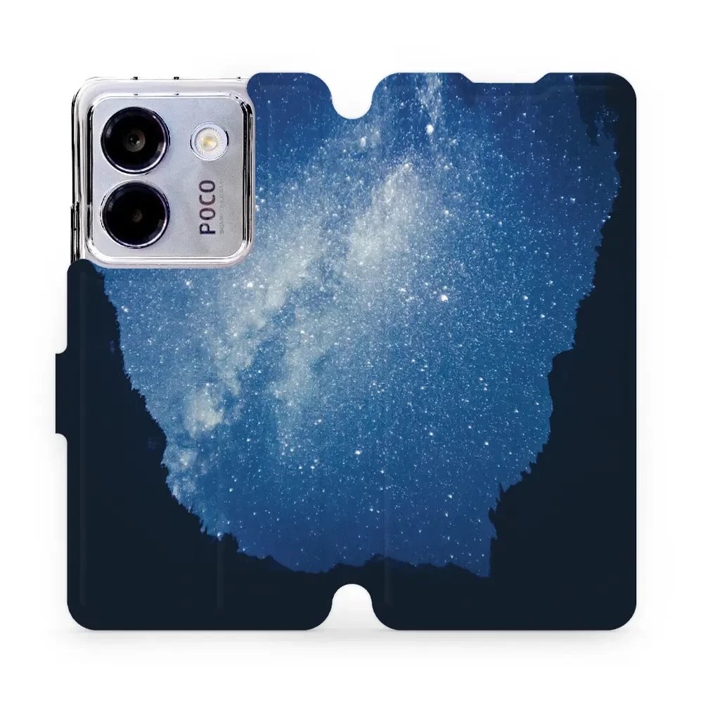 Flipové pouzdro Mobiwear - Xiaomi POCO M7 Pro 5G - M146P Galaxie