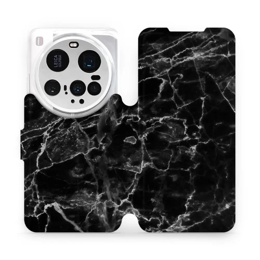 Flipové pouzdro Mobiwear - Xiaomi 15 Ultra - V056P Černý mramor