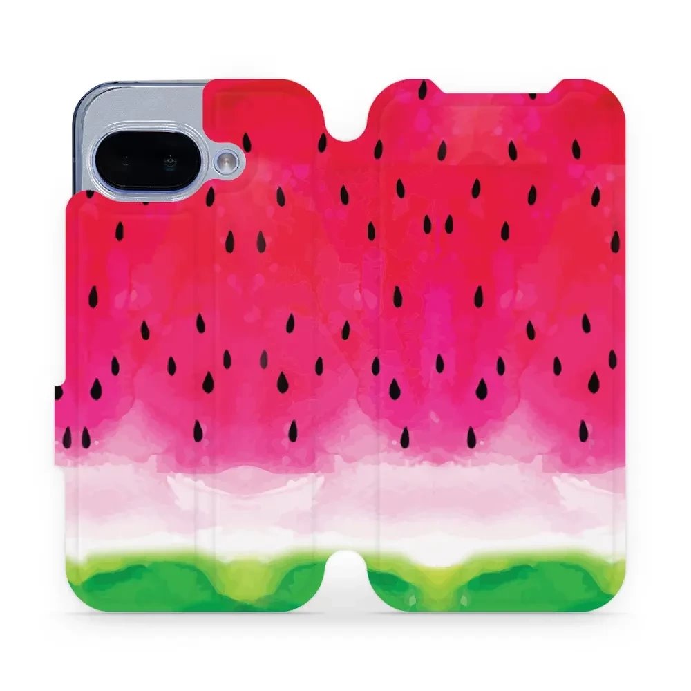Flipové pouzdro Mobiwear - Google Pixel 9A - V086S Melounek