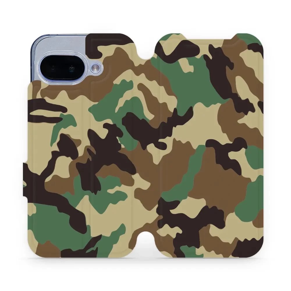 Flipové pouzdro Mobiwear - Google Pixel 9A - V111P Maskáče