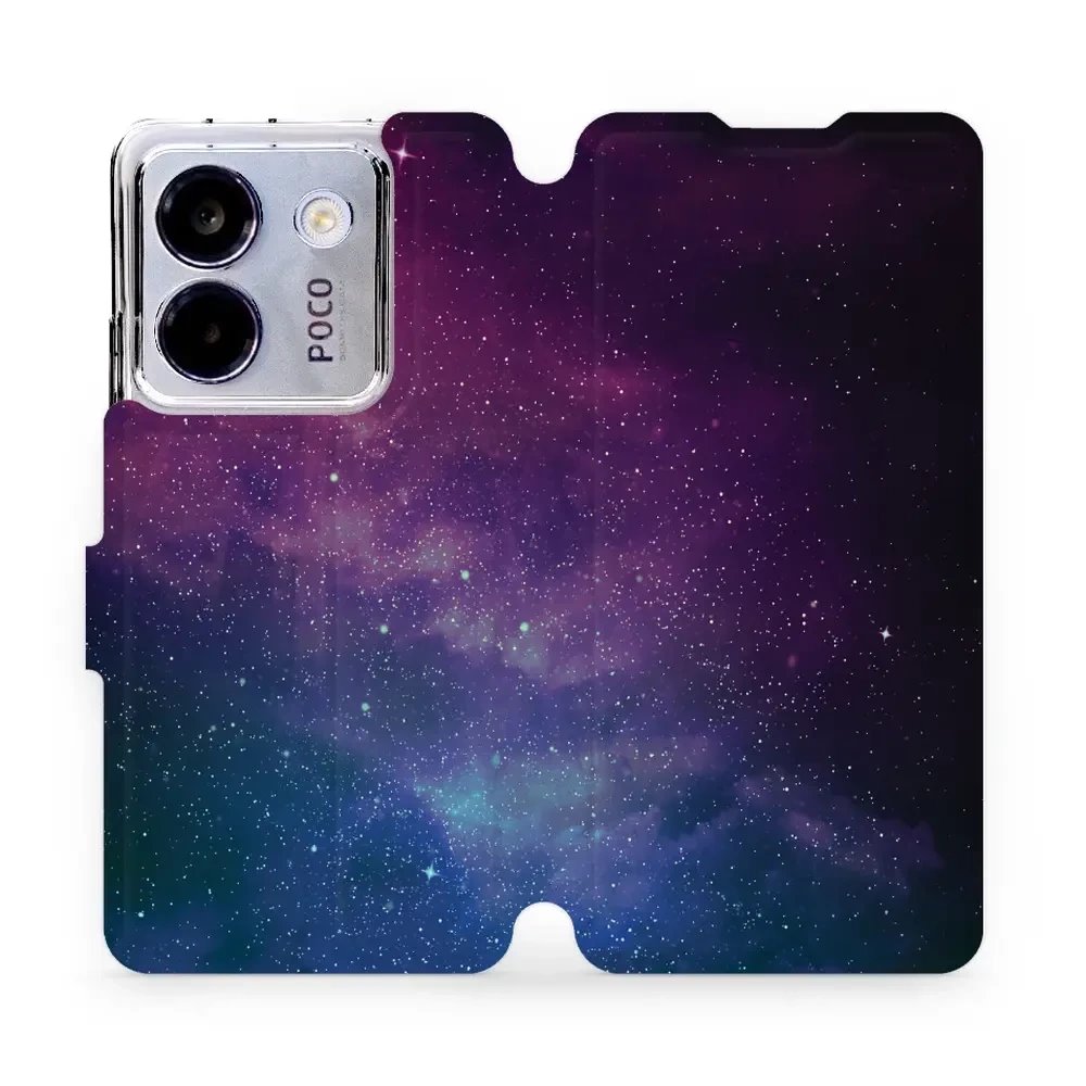 Flipové pouzdro Mobiwear - Xiaomi POCO M7 Pro 5G - V147P Mlhovina