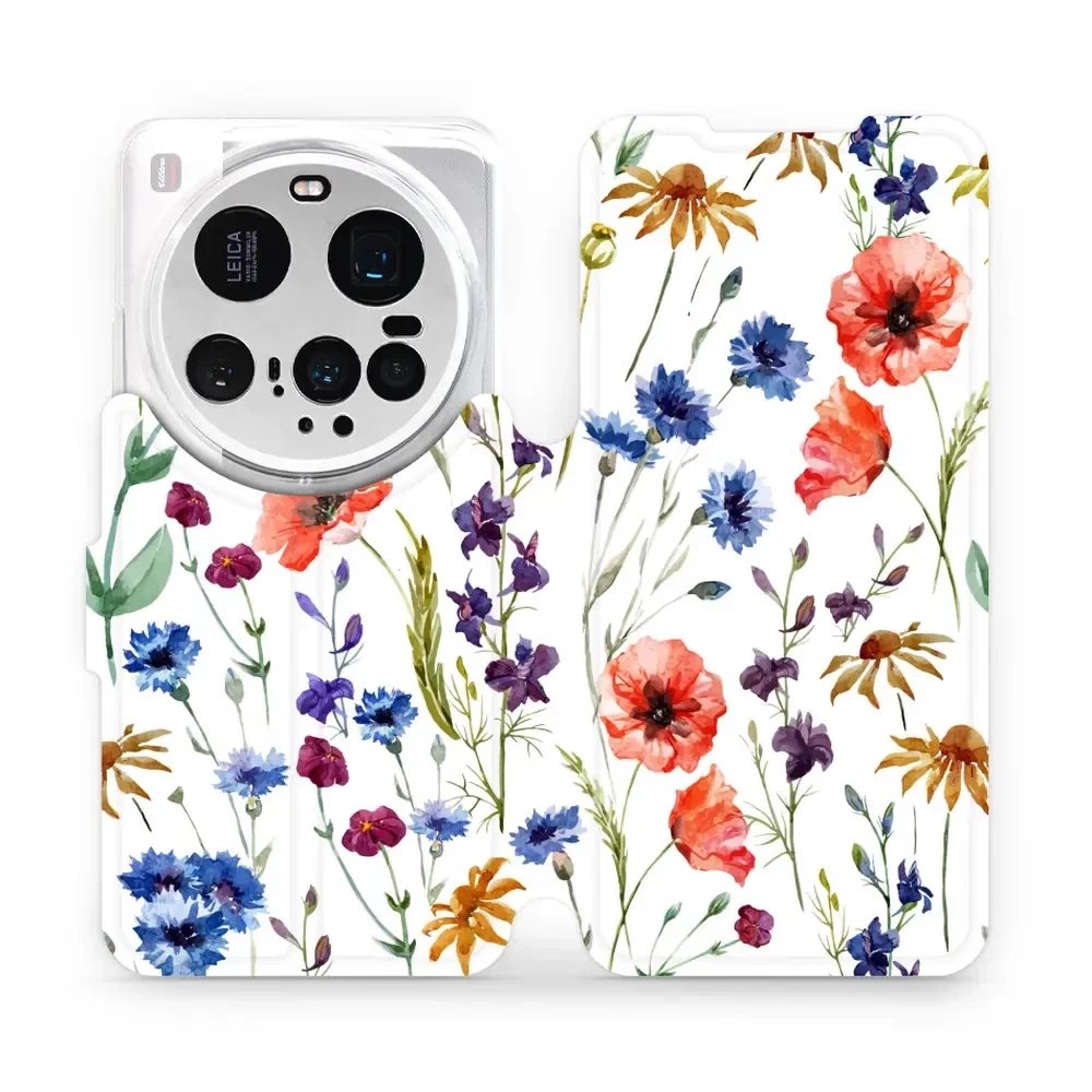 Flipové pouzdro Mobiwear - Xiaomi 15 Ultra - MP04S Luční kvítí