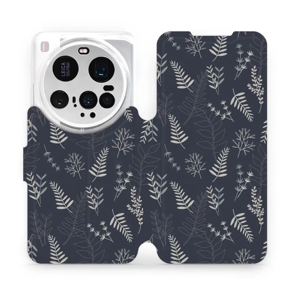 Flipové pouzdro Mobiwear - Xiaomi 15 Ultra - VP15S Kapradiny