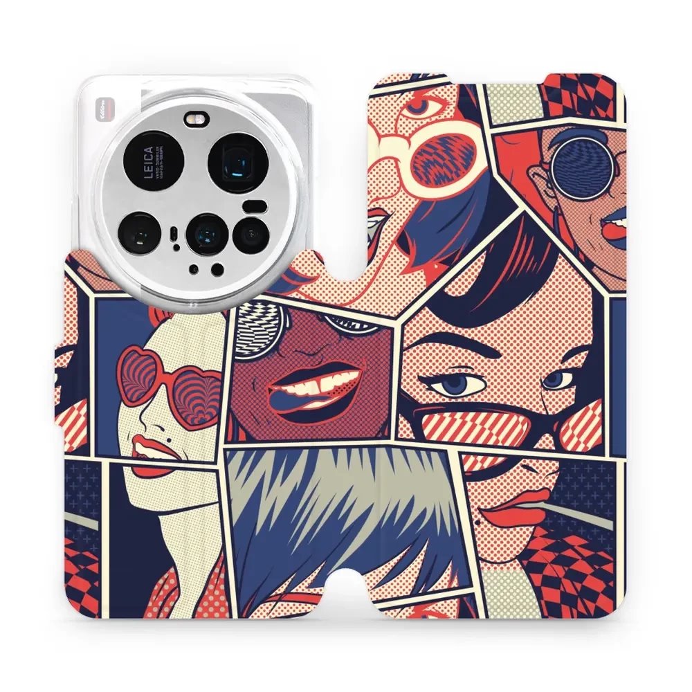Flipové pouzdro Mobiwear - Xiaomi 15 Ultra - VP18P Komiks