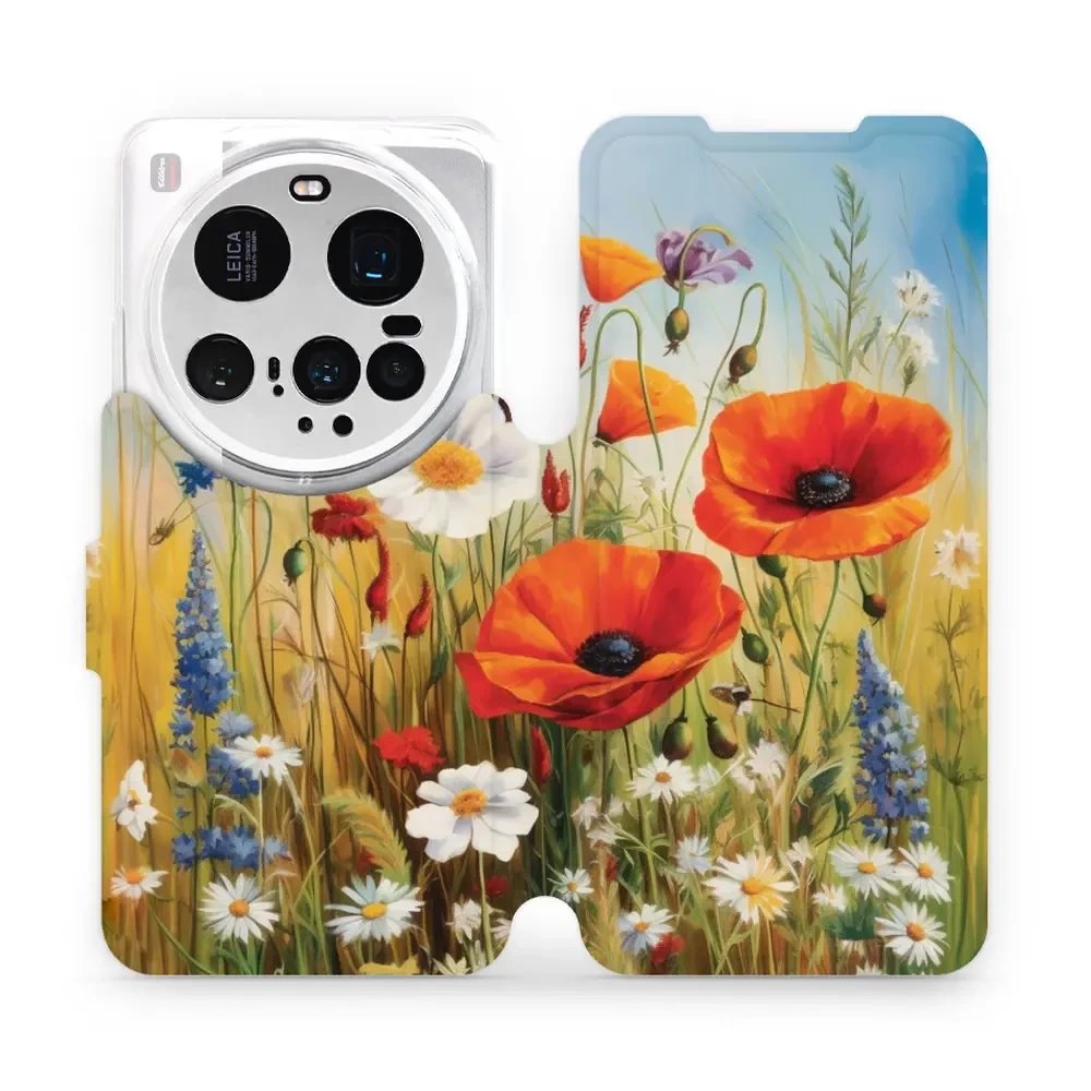 Flipové pouzdro Mobiwear - Xiaomi 15 Ultra - VP43S Letní louka