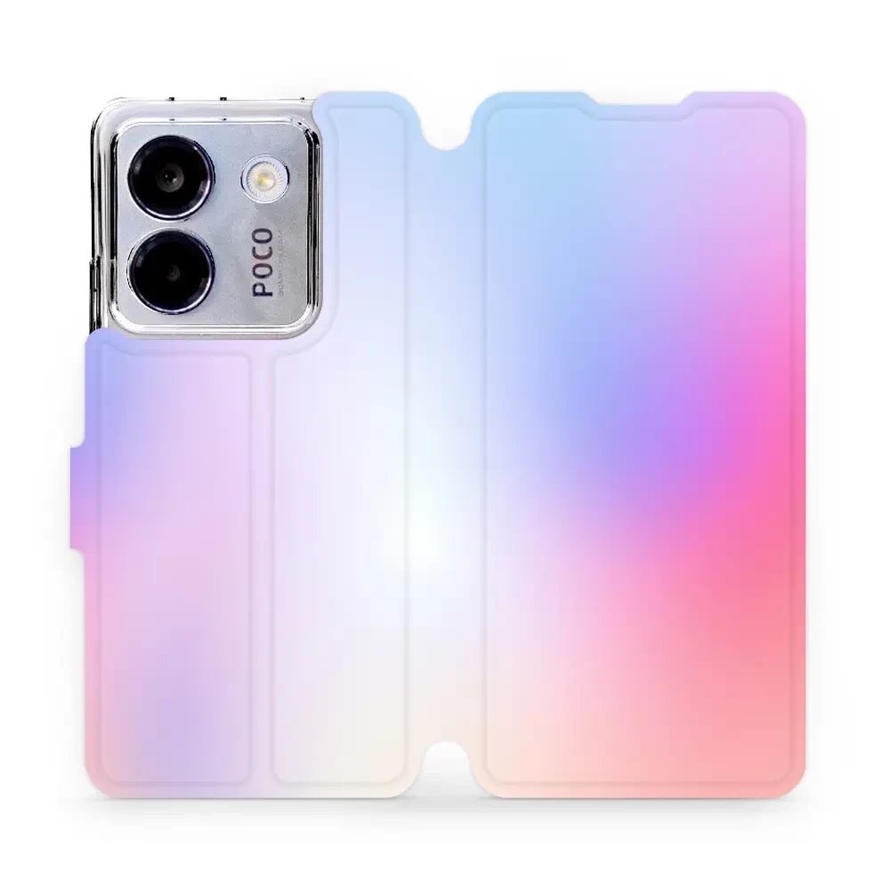 Flipové pouzdro Mobiwear - Xiaomi POCO M7 Pro 5G - VP65S Nachový odstín