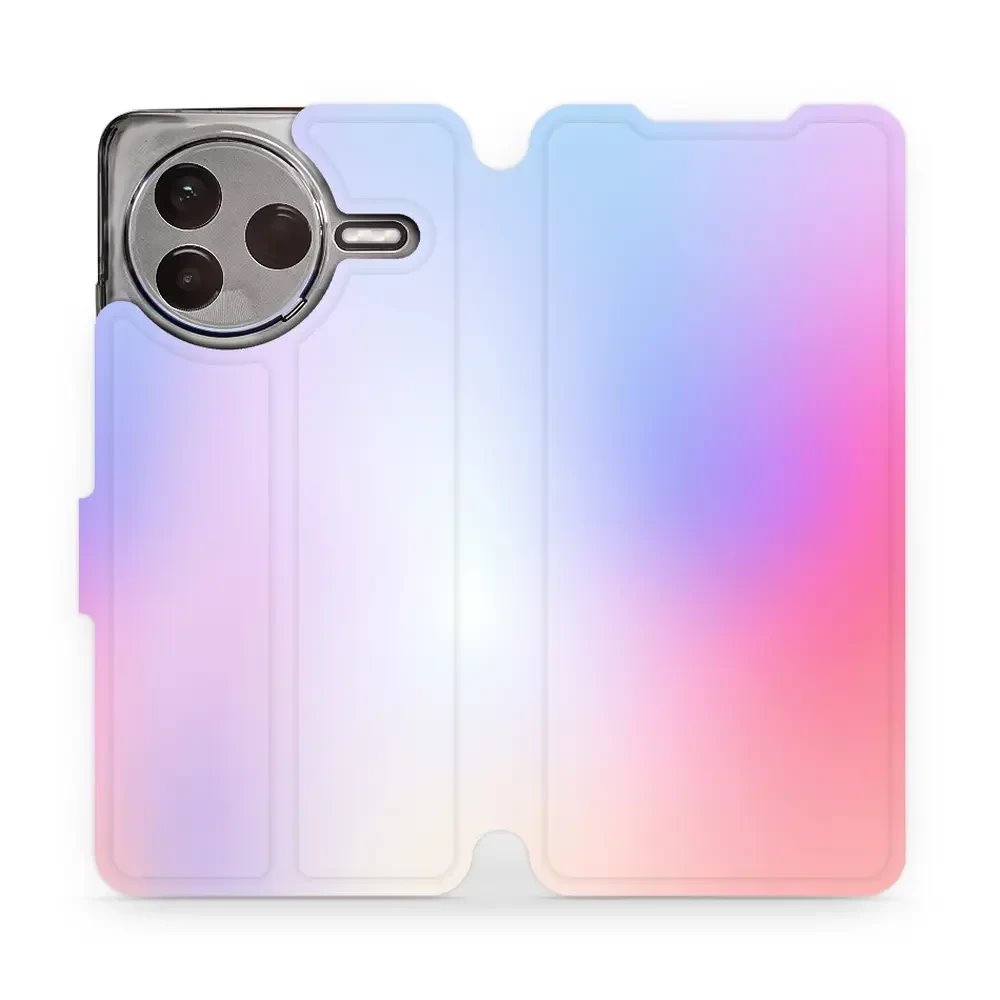 Flipové pouzdro Mobiwear - Xiaomi POCO F7 Pro 5G - VP65S Nachový odstín