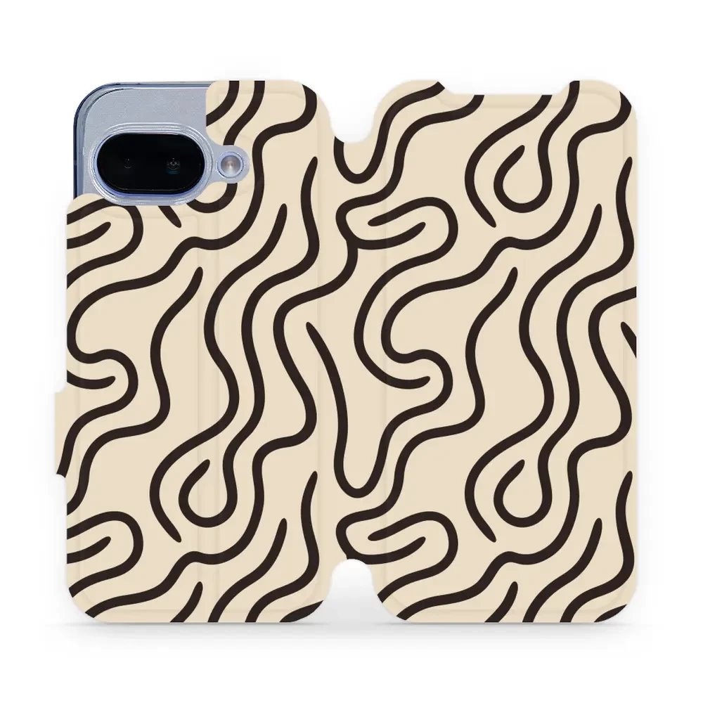 Flipové pouzdro Mobiwear - Google Pixel 9A - VA60S Linky