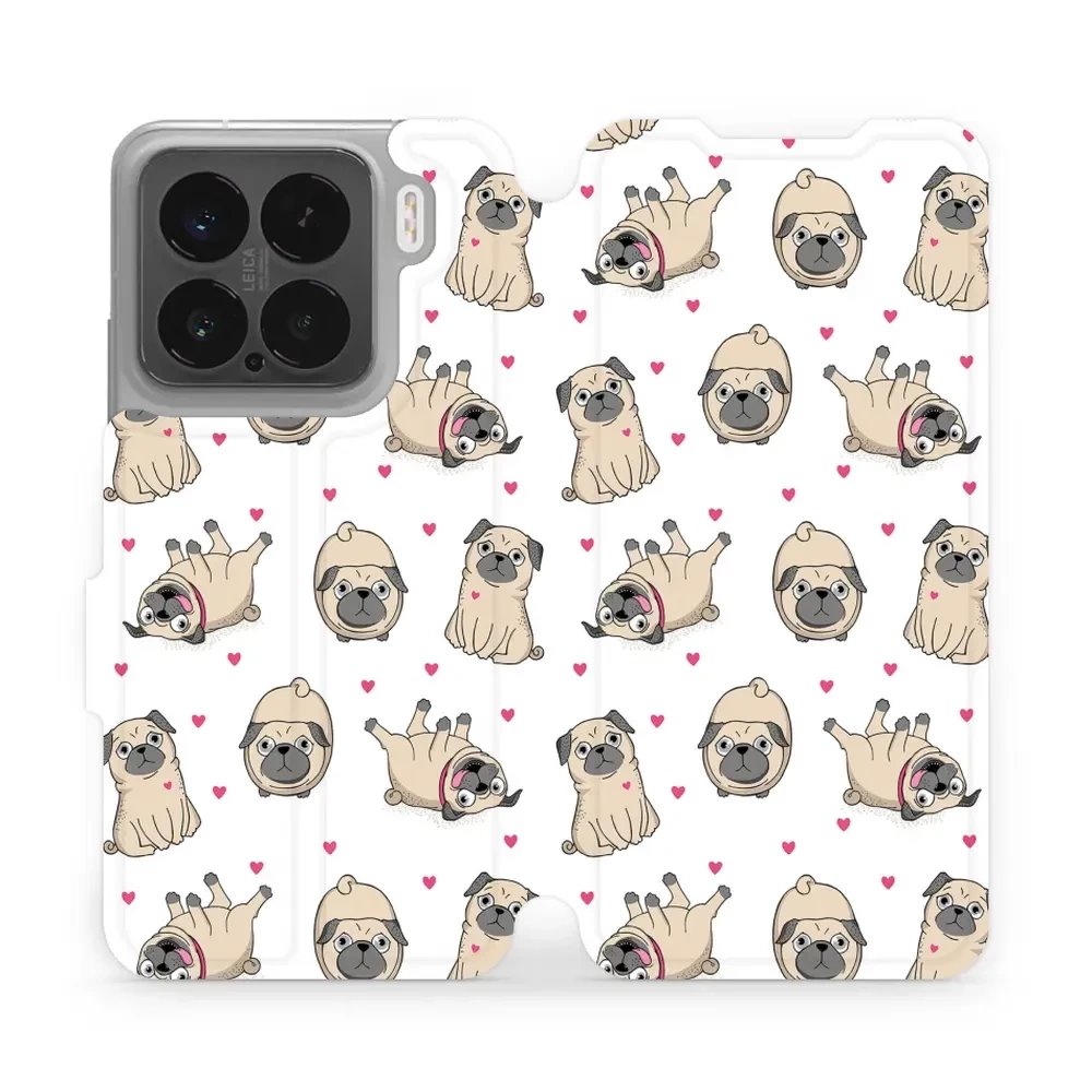 Flipové pouzdro Mobiwear - Xiaomi 15 - M097P Mopsíci