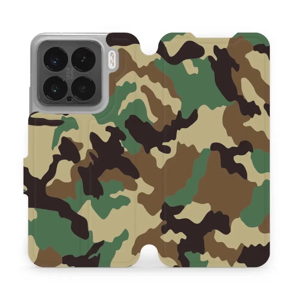 Flipové pouzdro Mobiwear - Xiaomi 15 - V111P Maskáče