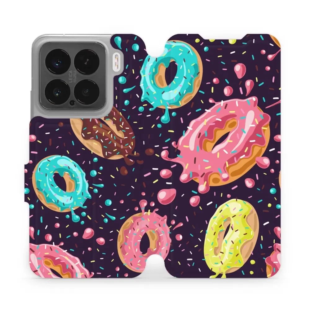 Flipové pouzdro Mobiwear - Xiaomi 15 - VP19S Donutky