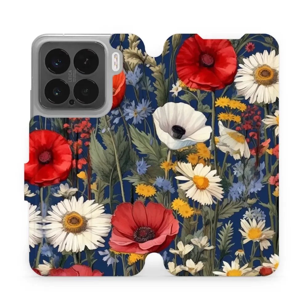 Flipové pouzdro Mobiwear - Xiaomi 15 - VP46S Temná louka