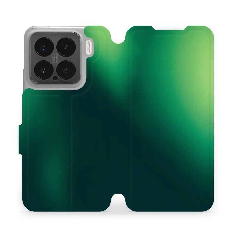 Flipové pouzdro Mobiwear - Xiaomi 15 - VP61S Zelený odstín