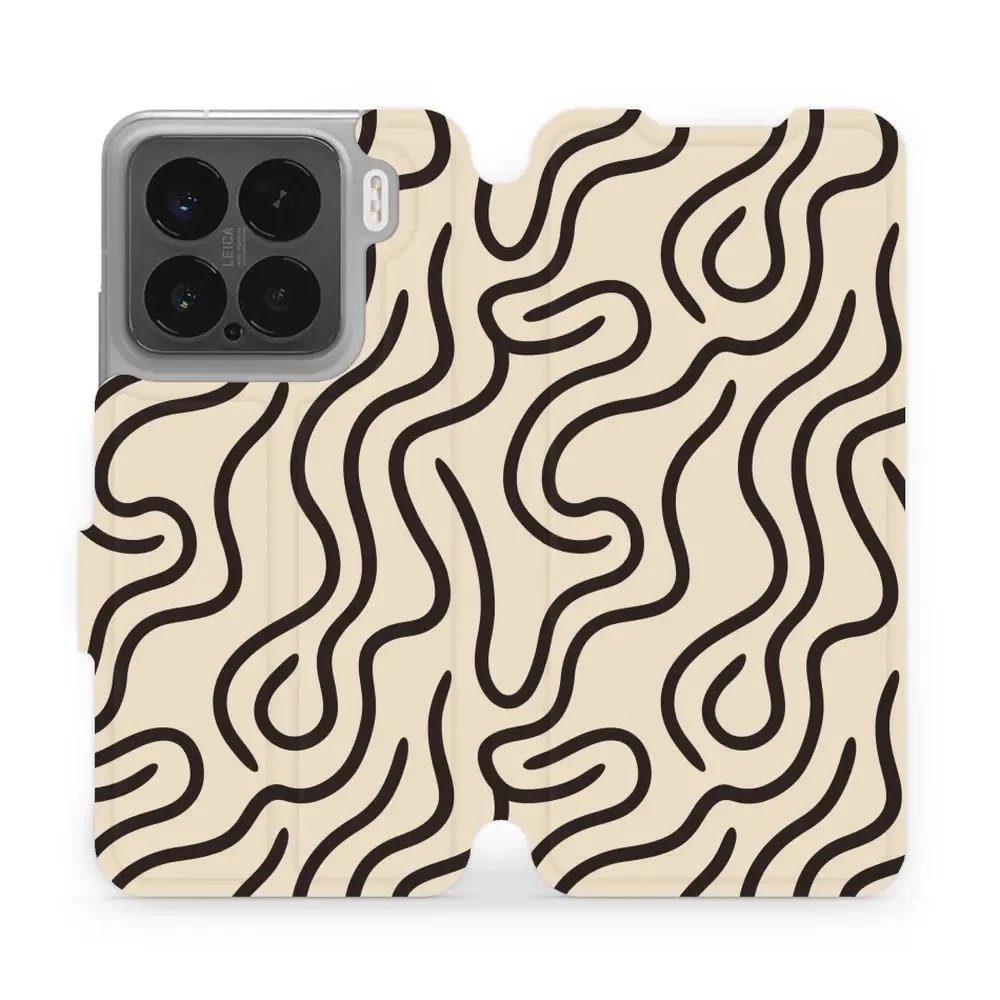 Flipové pouzdro Mobiwear - Xiaomi 15 - VA60S Linky