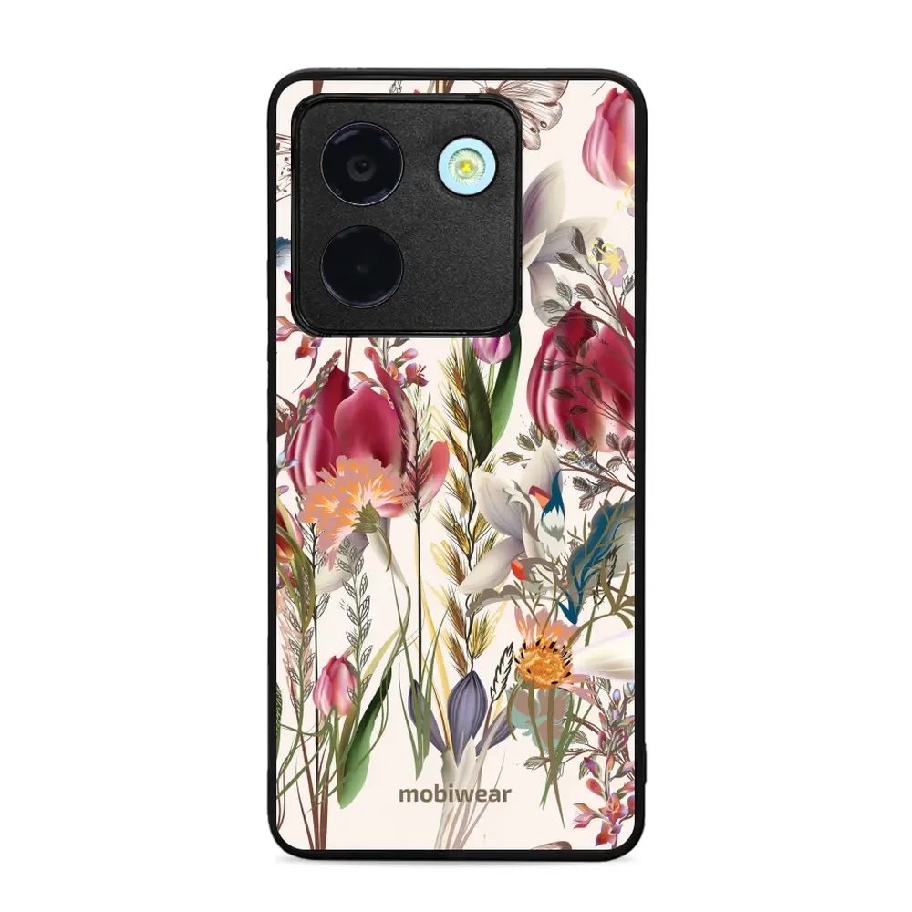 Lesklý kryt Mobiwear Glossy - Xiaomi POCO M7 Pro 5G - G031G - Rozkvetlá louka