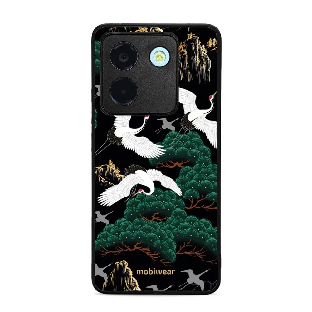 Lesklý kryt Mobiwear Glossy - Xiaomi POCO M7 Pro 5G - G042G - Jeřábi