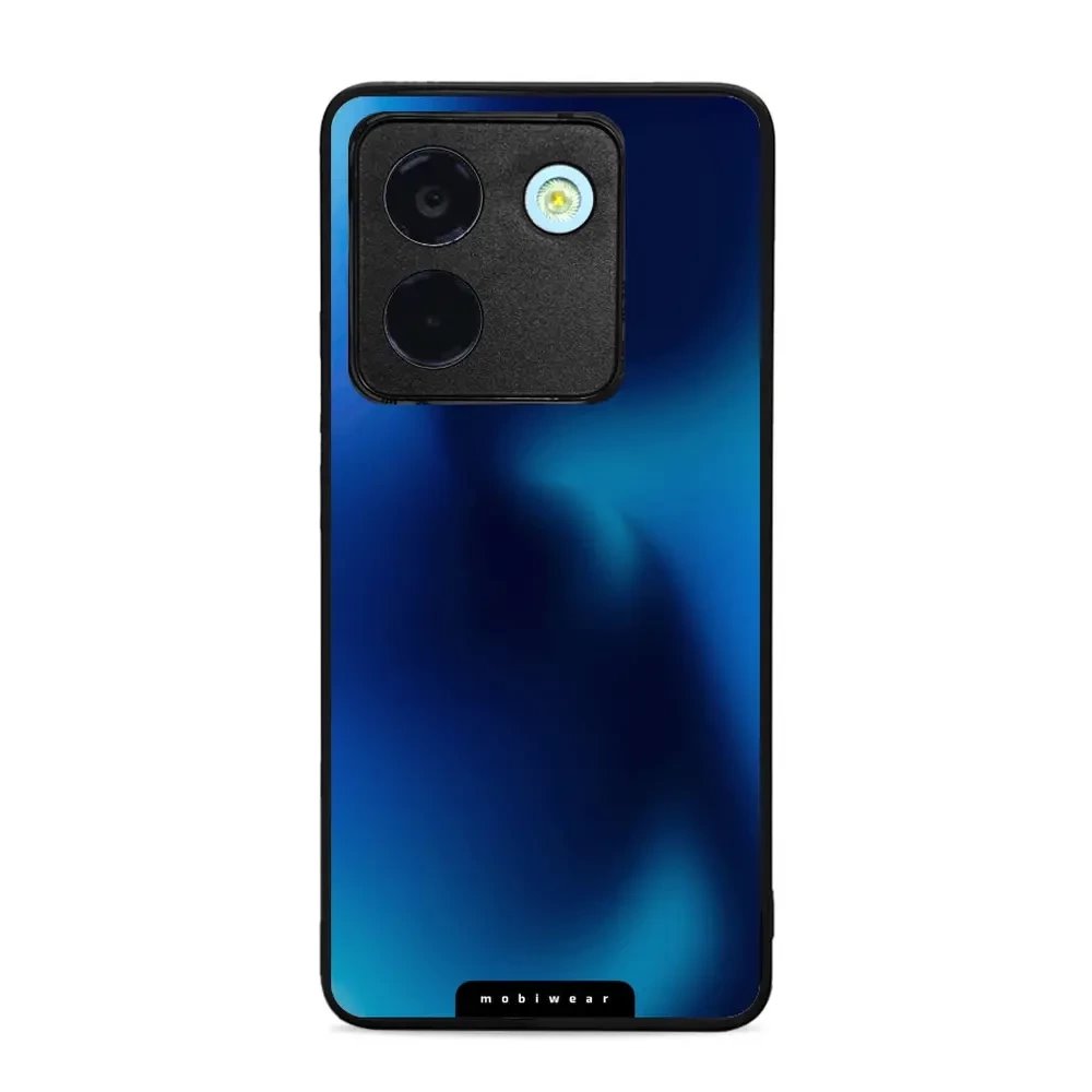 Lesklý kryt Mobiwear Glossy - Xiaomi POCO M7 Pro 5G - G068G Modrý odstín