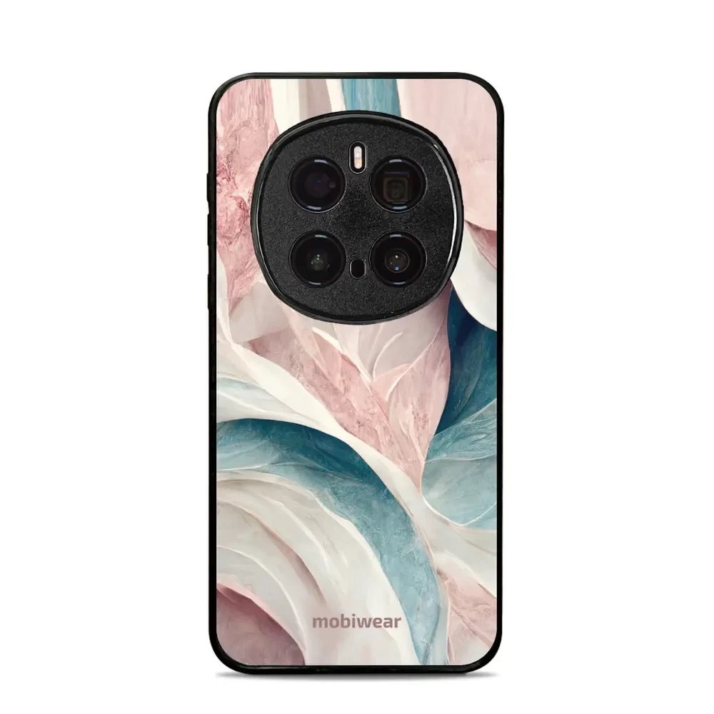 Lesklý kryt Mobiwear Glossy - Honor Magic7 Pro 5G - G026G - Růžový a zelenkavý mramor