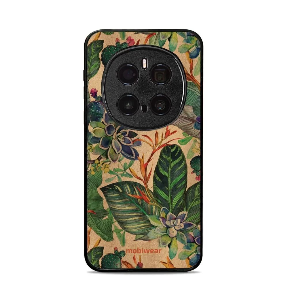 Lesklý kryt Mobiwear Glossy - Honor Magic7 Pro 5G - G036G - Sukulenty