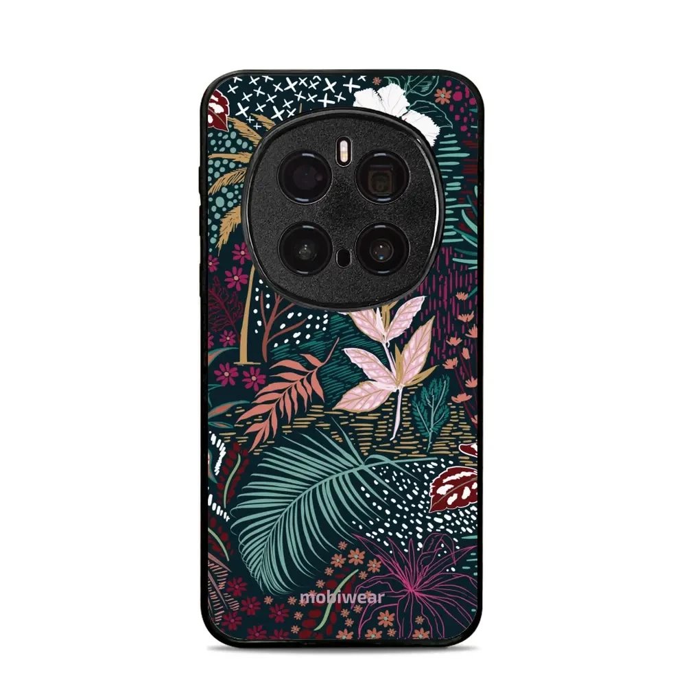 Lesklý kryt Mobiwear Glossy - Honor Magic7 Pro 5G - G043G - Temná flóra