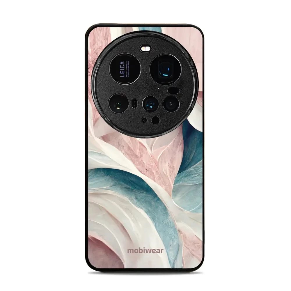 Lesklý kryt Mobiwear Glossy - Xiaomi 15 Ultra - G026G - Růžový a zelenkavý mramor