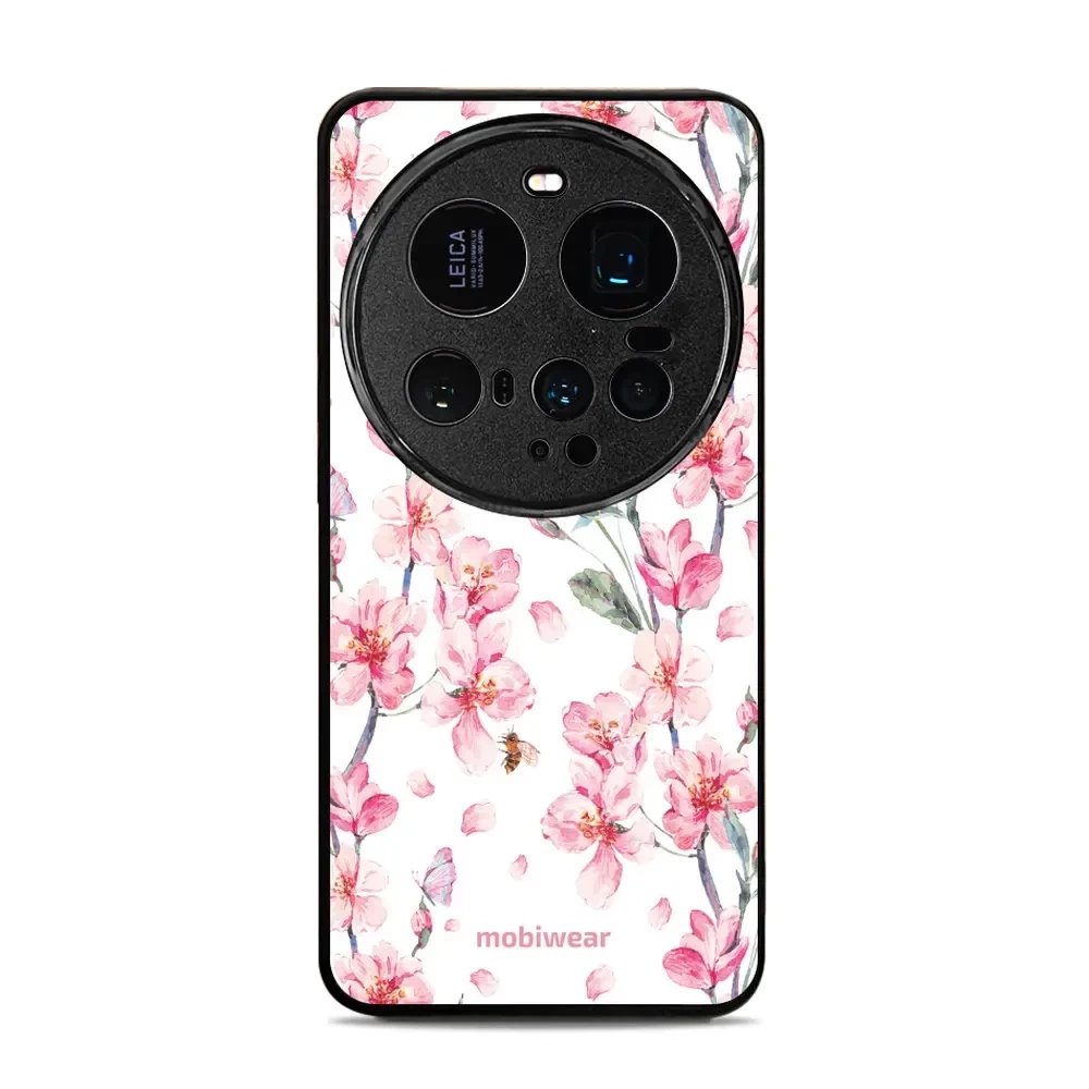 Lesklý kryt Mobiwear Glossy - Xiaomi 15 Ultra - G033G - Růžové květy