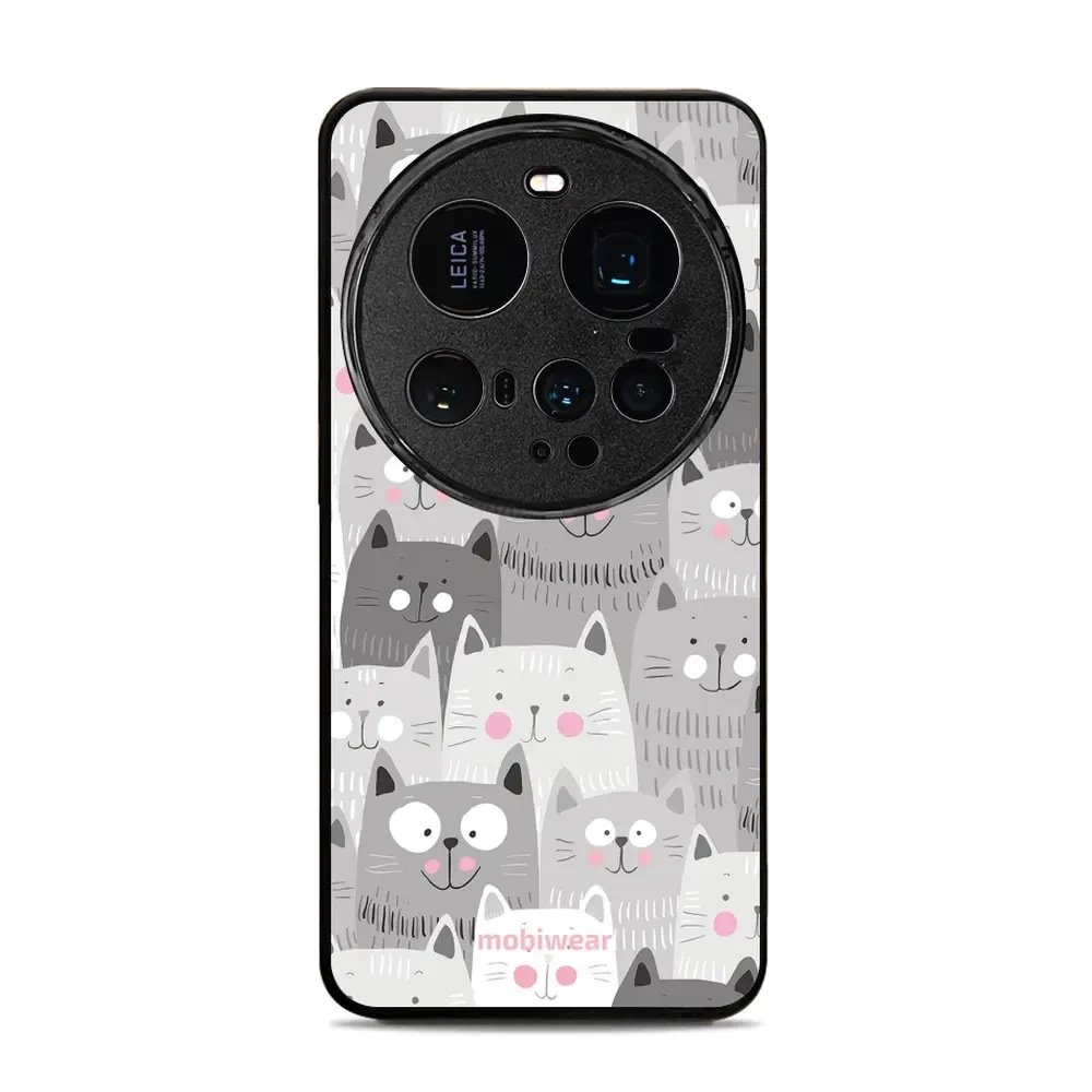 Lesklý kryt Mobiwear Glossy - Xiaomi 15 Ultra - G045G - Kočičky