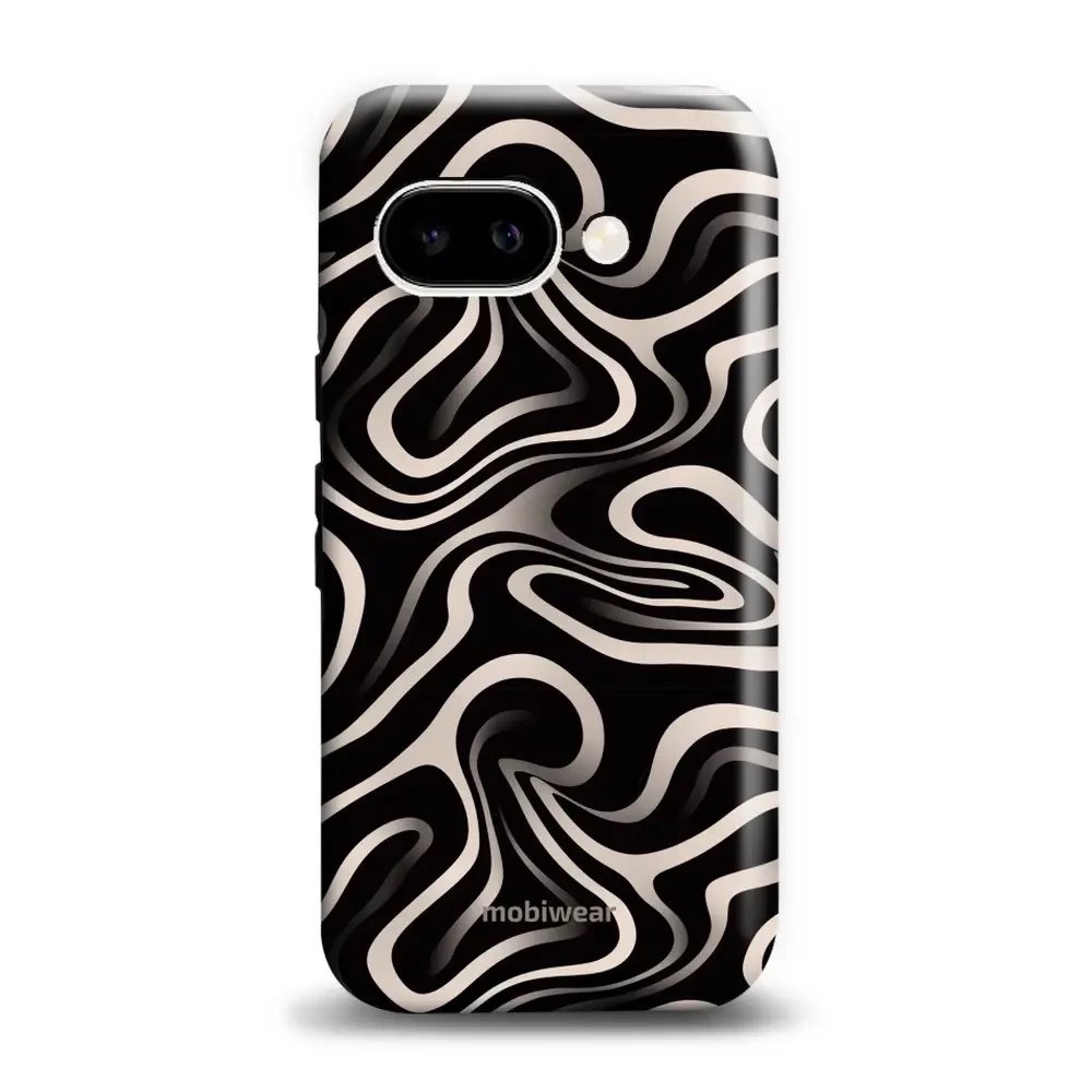 Odolný obal Mobiwear Elite Pro - Google Pixel 9A - EA68E Vlnky a linky