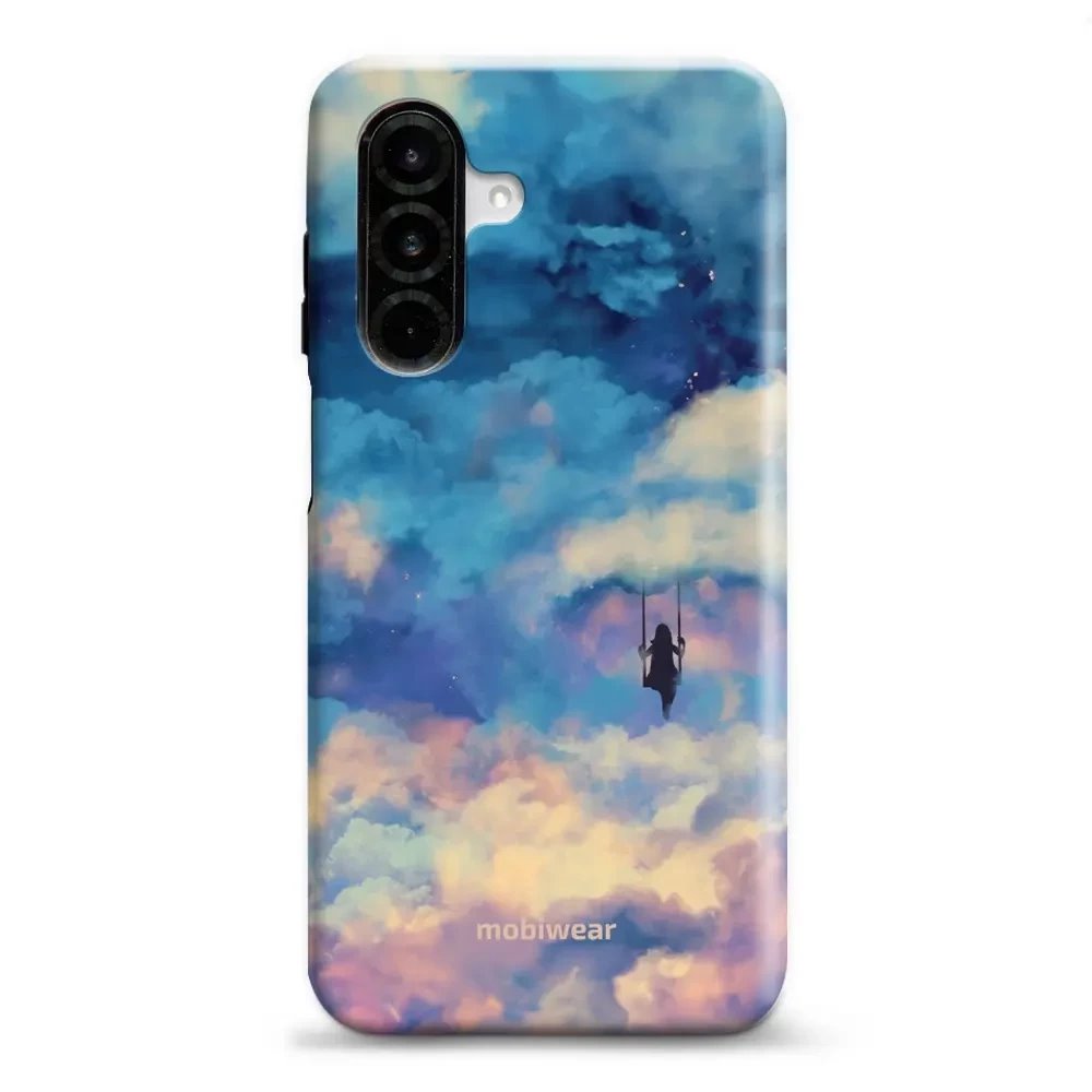 Odolný obal Mobiwear Elite Pro - Samsung Galaxy A26 5G - ER09E Dívka na houpačce v oblacích