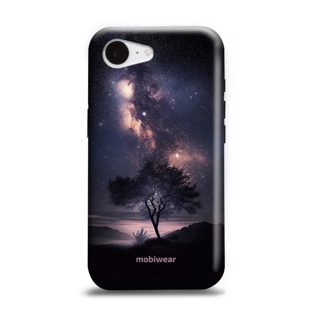 Odolný obal Mobiwear Elite Pro - Apple iPhone 16e / iPhone 17e - E005E Strom s galaxií