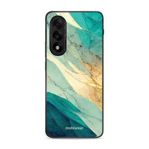 Lesklý kryt Mobiwear Glossy - OnePlus Nord 5 - G024G - Zlatavý a zelenkavý mramor