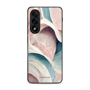 Lesklý kryt Mobiwear Glossy - OnePlus Nord 5 - G026G - Růžový a zelenkavý mramor