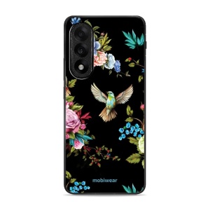 Lesklý kryt Mobiwear Glossy - OnePlus Nord 5 - G041G - Ptáček a květy