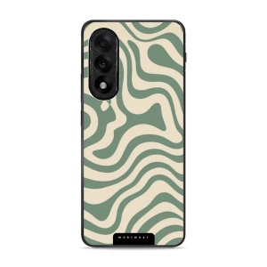Lesklý kryt Mobiwear Glossy - OnePlus Nord 5 - GA57G Zelené a béžové zkrouceniny